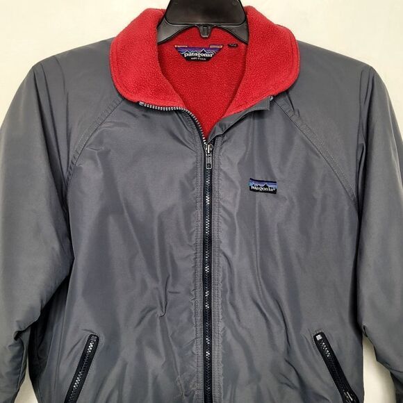 Vintage Patagonia Fleece Lined Jacket Size 11/12 - Picture 2 of 10
